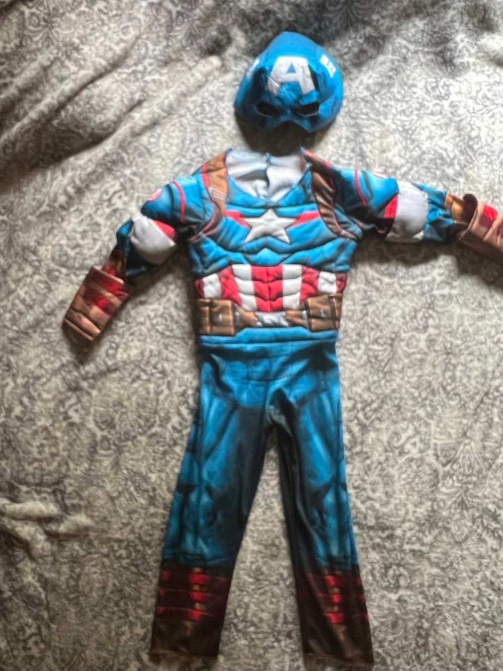 Kids Captain America Superhero Costume with Mask